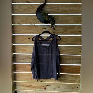 Juicy Couture Gray Top with Chain Accent